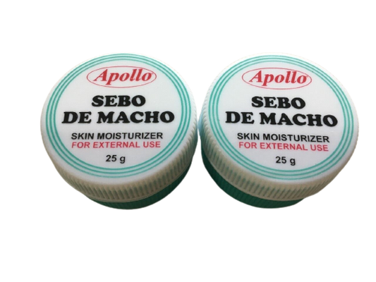 2 Apollo SEBO DE MACHO 25g