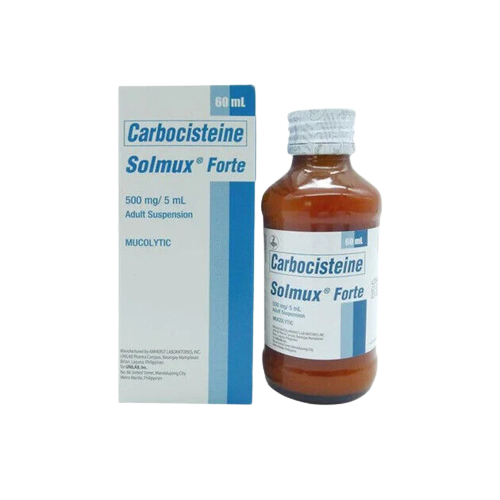 Solmux Forte 500mg 60 mL Oral Suspension