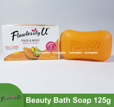 Flawlessly U 2in1 Papaya Calamansi Soap 125g