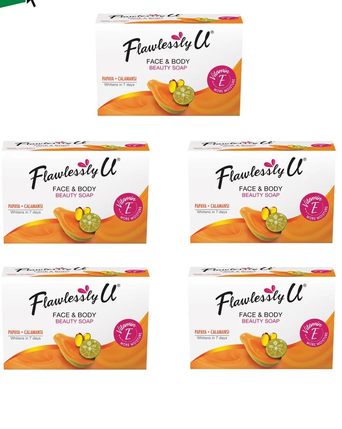 Flawlessly U 2in1 Papaya Calamansi Soap 125g