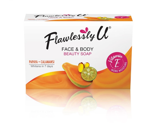 Flawlessly U 2in1 Papaya Calamansi Soap 125g