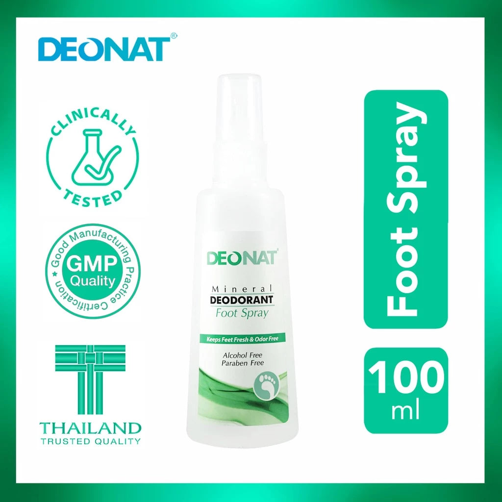 DEONAT Mineral Deodorant Foot Spray 100ml
