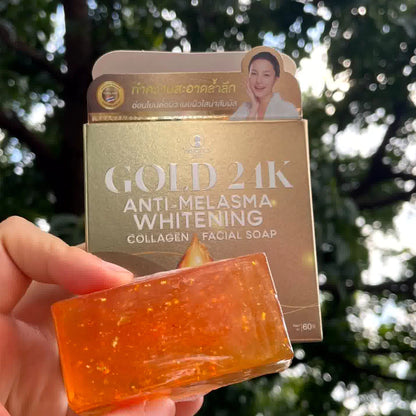 Gold 24K Melasma Soap from Thailand 50g