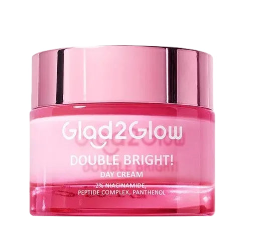 Glad2Glow Double Bright Day Cream Facial Moisturizer 30g