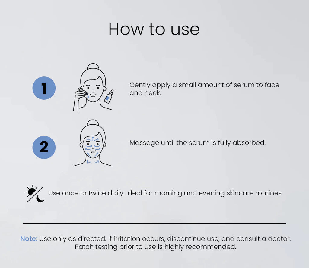 Dermorepubliq Facial Serum 1% Hyaluronic Acid + Snail Mucin 30ml