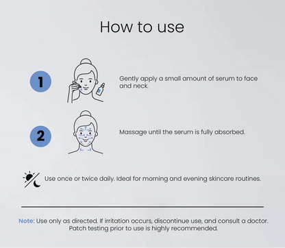 Dermorepubliq Facial Serum 1% Hyaluronic Acid + Snail Mucin 30ml