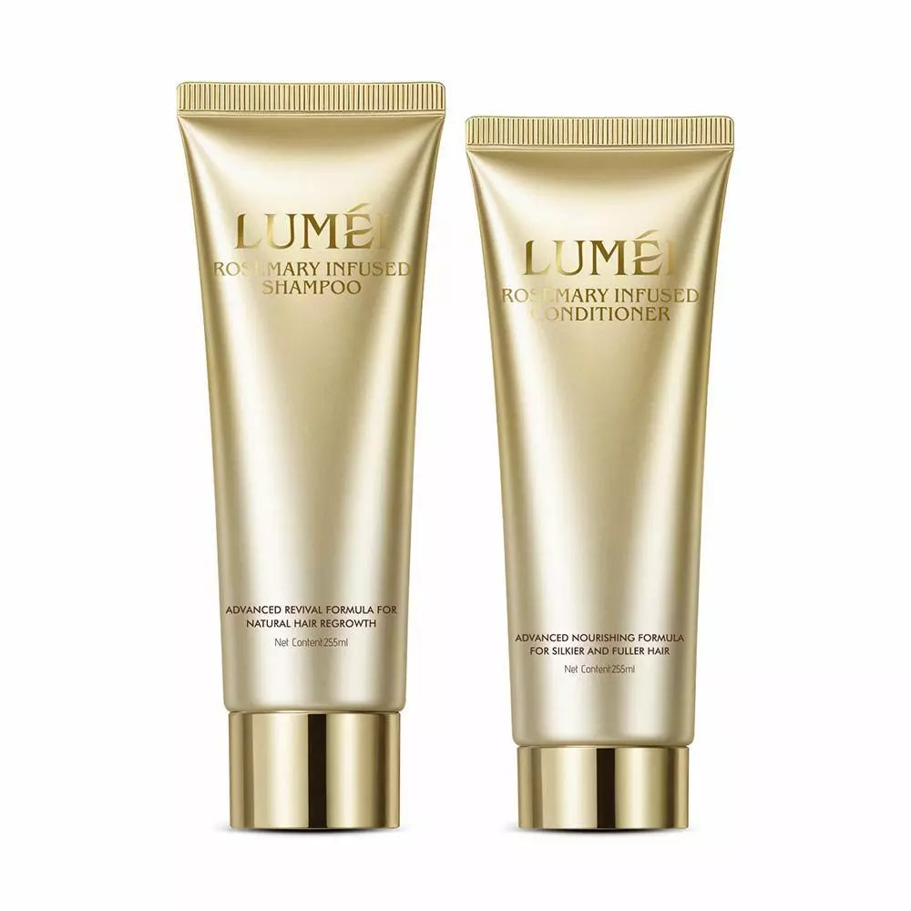 combo of LUMÉI Rosemary Infused Shampoo & Conditoner 255ml
