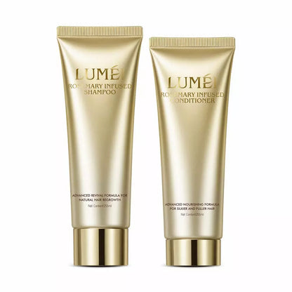combo of LUMÉI Rosemary Infused Shampoo & Conditoner 255ml