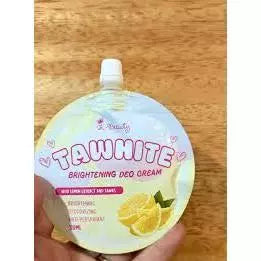 K-BEAUTY Tawhite Brightening Deo Cream w/ Tawas & Lemon Extract 30ml