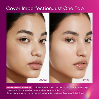 SKINTIFIC Cover Glow Perfect Pink Cushion Foundation- 04 BEIGE