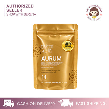 Hikari Skin Essentials Aurum S-Acetyl Glutathione 1 Pack - 14 Caps