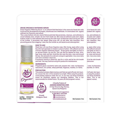 ERASE Organics Whitening Serum 7ml x 2s