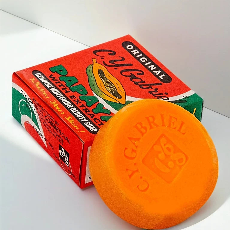 C.Y. Gabriel Orange Papaya Whitening Beauty Soap 60g