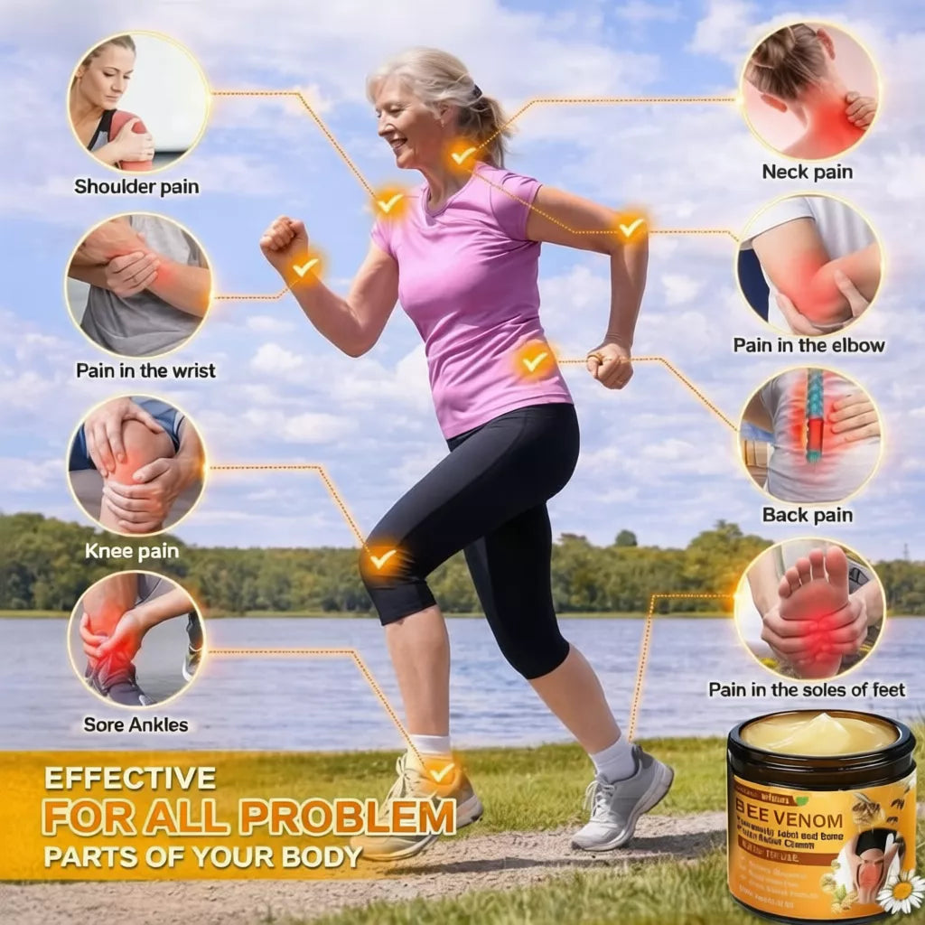 Bee Venom Turmeric Plus Pain Relief Cream 30g