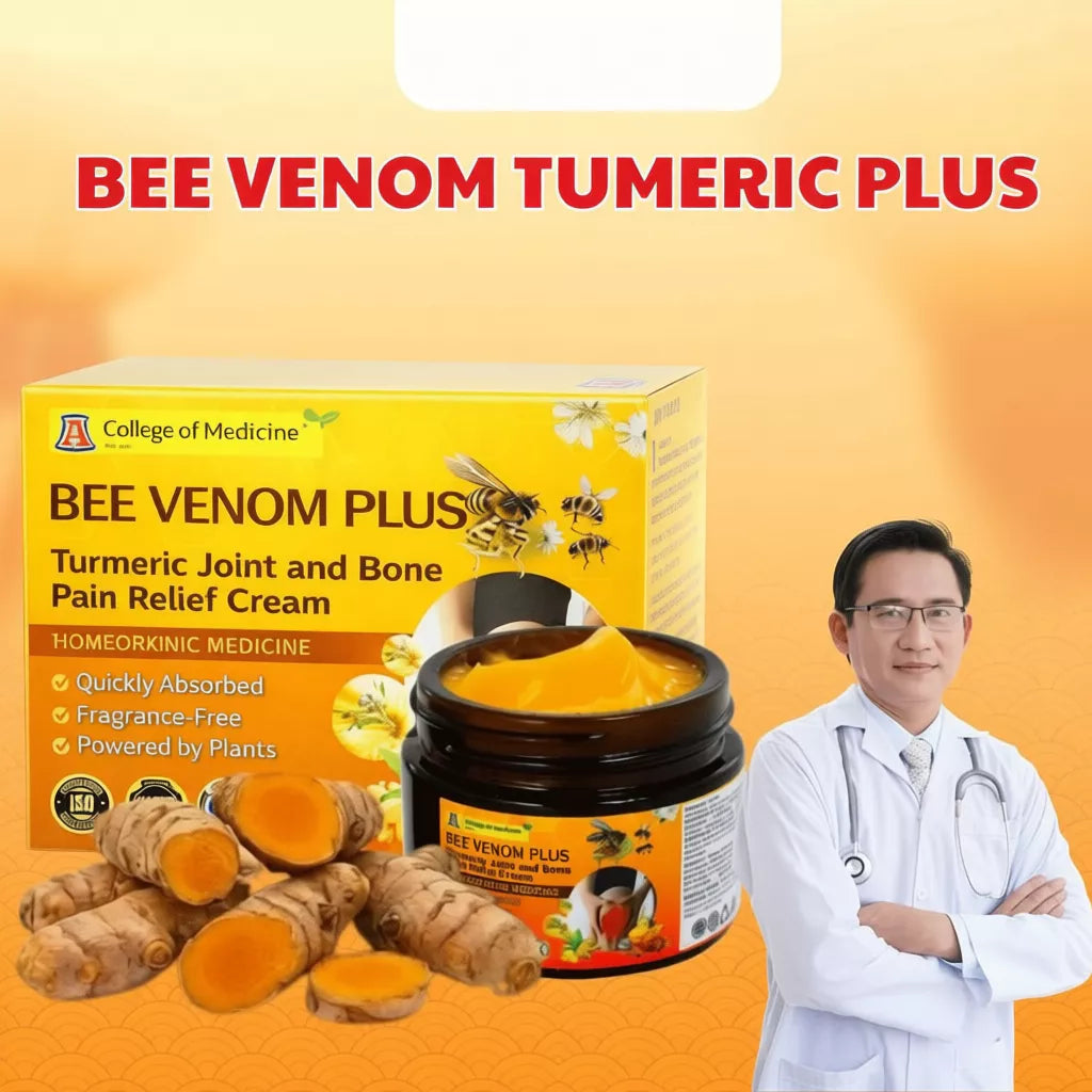 Bee Venom Turmeric Plus Pain Relief Cream 30g