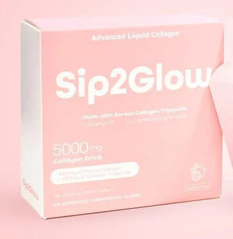 Sip2Glow Advanced Collagen Drink w/ Korean Collagen Tripeptide 7sachets